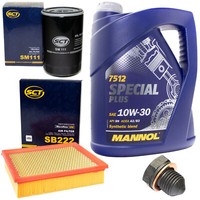 MotoröL Filter Set 10W30 5 Liter + ÖLablassschraube FüR Audi A4 Avant VW Passat