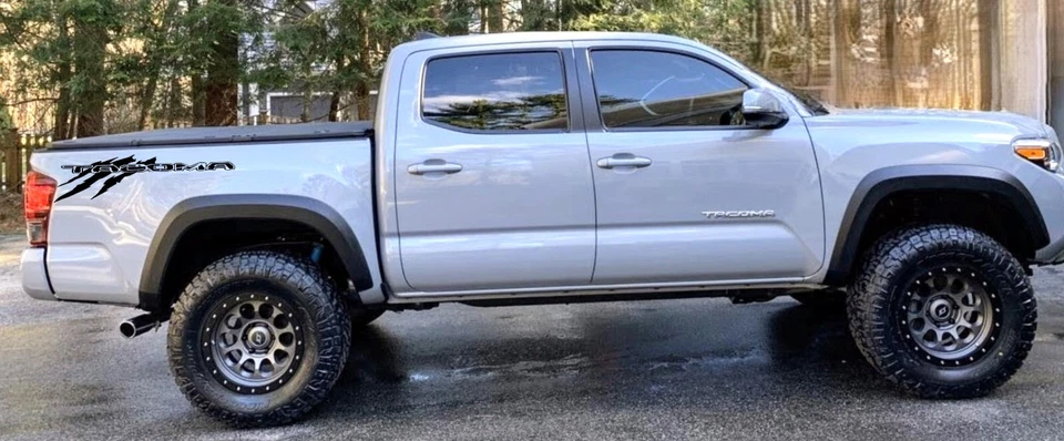 Tacoma Flag Decals Truck Fit Toyota TRD SR5 Sport Off Road Bedside Decal Vinyl - Image 3 of 4