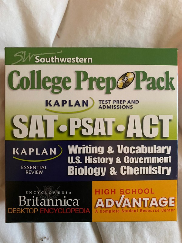 SouthWestern Advantage College Prep Pack KAPLAN ACT SAT TEST PSAT Guides Sealed