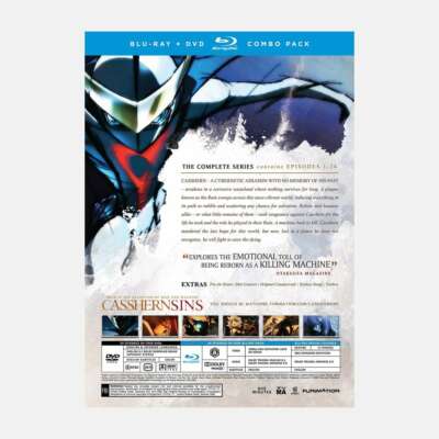 Casshern Sins Complete Anime Series 8-Discs Blu-Ray/DVD w