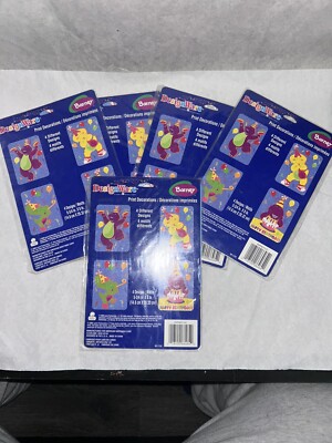 Barney Birthday Party Designware Print Decorations 4 Designs Dinos BJ Baby Bop