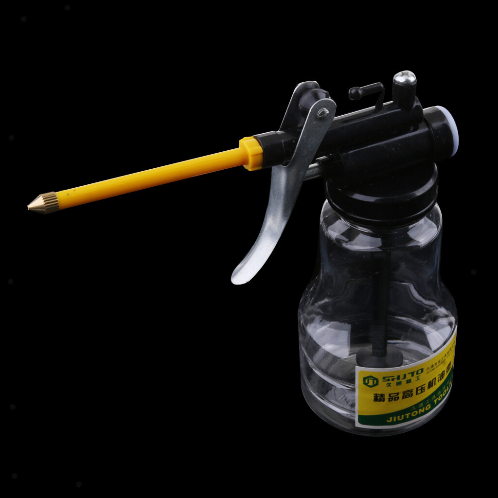 Praktischer Öler Mit Transparentem Tank - Hochdruck Spritzpistole Für Schmieröl
