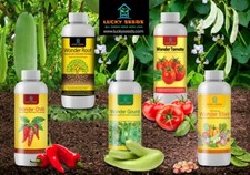 LUCKY SEED,PLANT FOOD- CHILLI, GOURD, ALL PURPOSE VEGATBLE  FERTILISER-