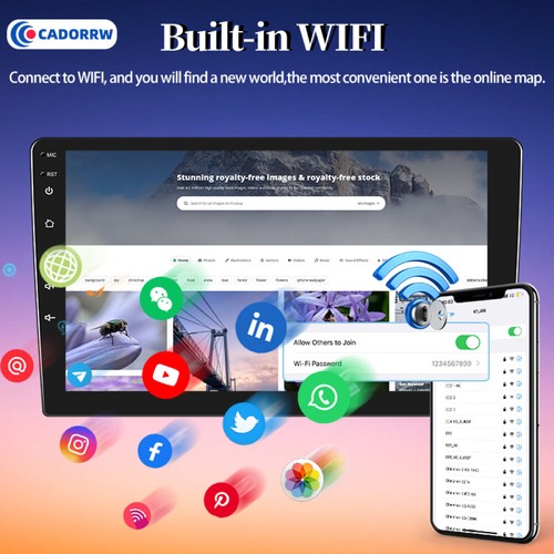 DAB+ CarPlay Android Radio für Renault Kangoo II 2008-2021 GPS Navi WIFI 2+64GB - Bild 12 von 24