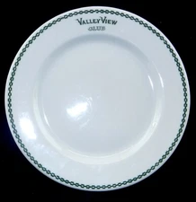 O.P. Co. Syracuse China  Valley View Club 6-3/4" Bread Plate ~ DC2
