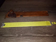 Vtg  Pickett & Eckel 271 Metal Slide Rule Leather Case N1010-ES TRIG EST 1948. O