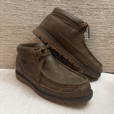 Lugz Men's Hudson Size 9 US Chukka Boots Brown MHUDSD-2196 EUC | eBay