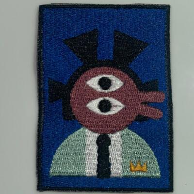 Basquiat Abstract Art Iron On Embroidered Patch Street Art Pop Culture Jacket
