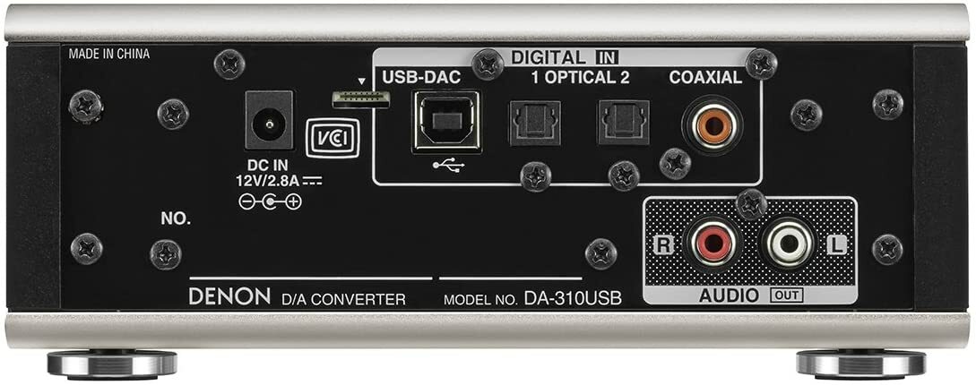 DENON Headphone Amplifier DA-310USB Premium Silver USB-DAC