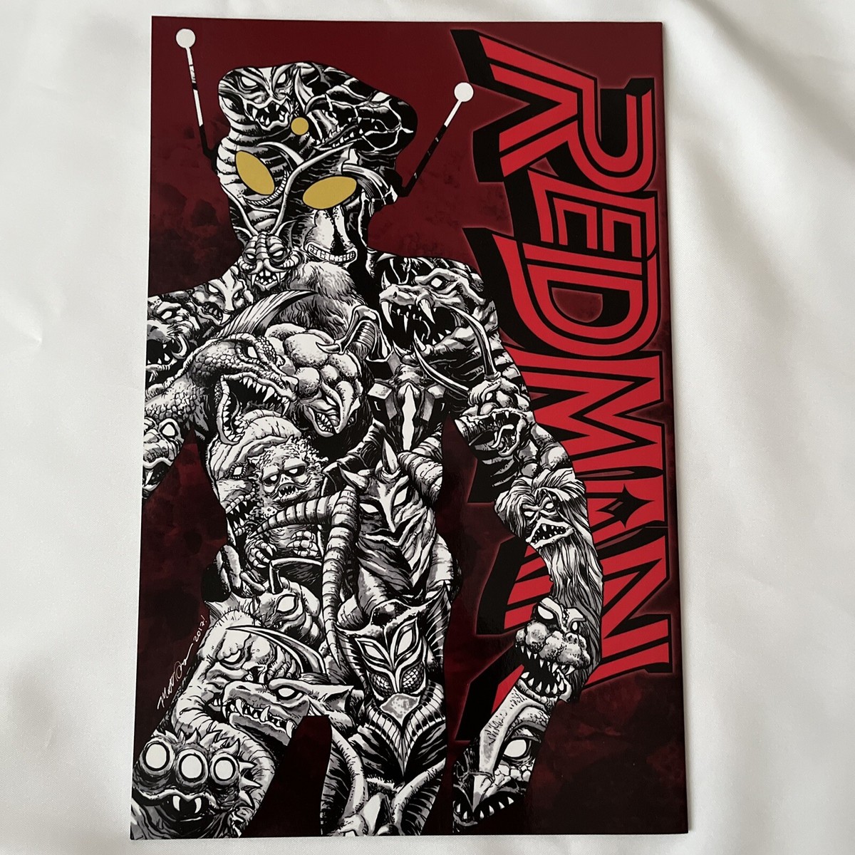 DDT　レッドマン Redman Red Fight 1 Arstron Mat Frank Tokyo Comic con 42 page | eBay