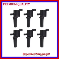 6PC Ignition Coil EBM291 For JAGUAR S-Type 1999-2007 LINCOLN LS 1998-2005 FD496