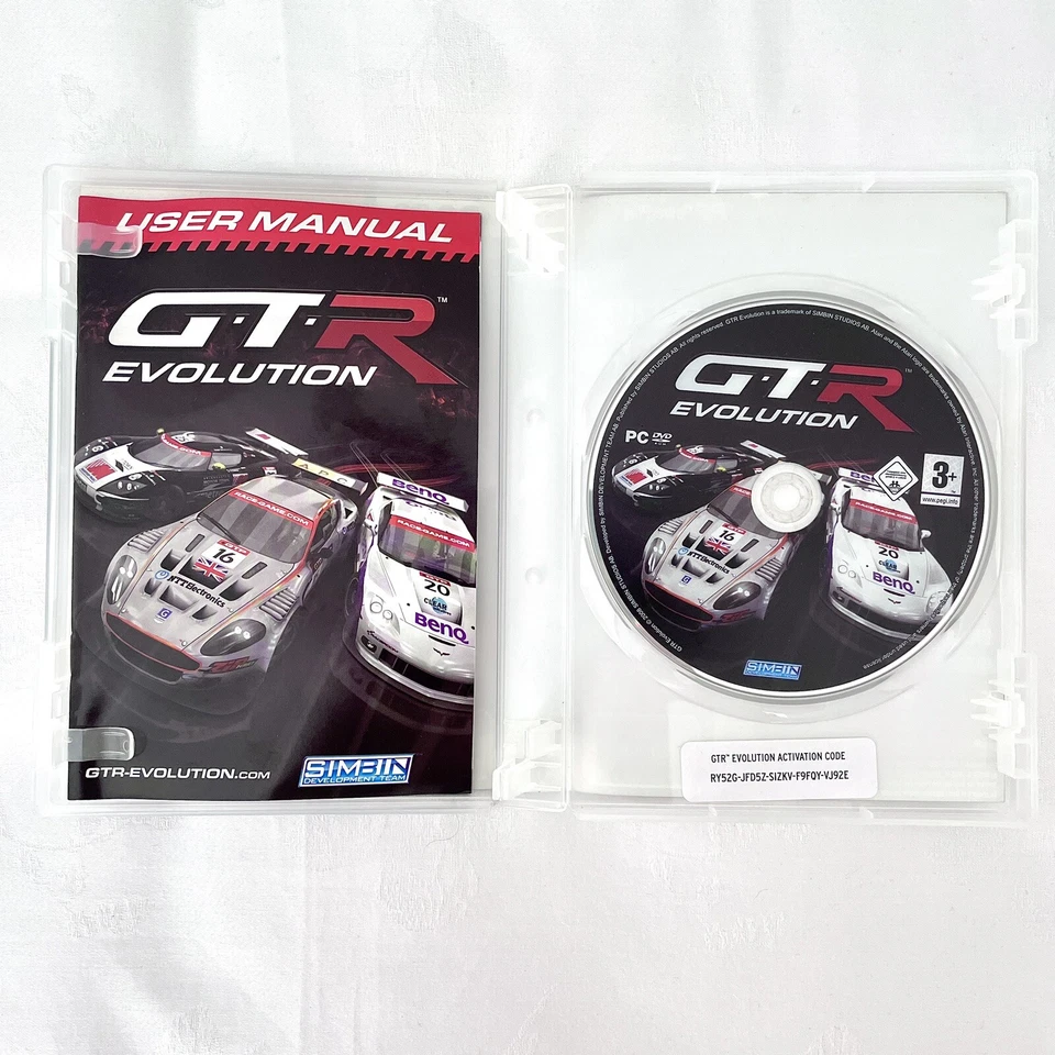 GTR Evolution Unrivaled Realism PC Video Game Complete In Box By Atari - Image 2 of 4