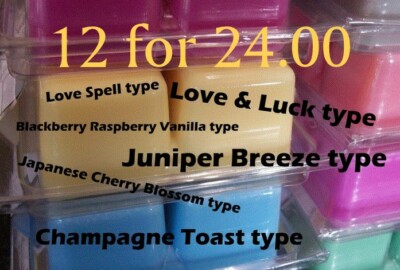 Soy Wax Melts SPECIAL Designer type Love Spell type Love & Luck type Juniper
