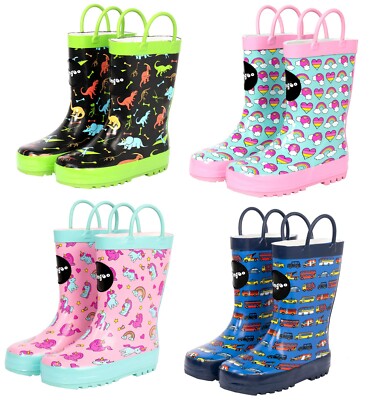 Fringoo Children's Wellington Boots Boys Girls Wellies for Kids