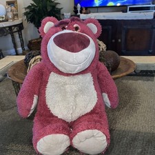 Disney Toy Story Lotso Bear Strawberry Scented Plush Stuffed Animal Large 15  
