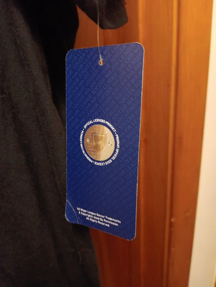 NWT MLS Los Angeles Galaxy Football Club T-Shirt,  Size XL.  Black/Gold. - Image 3 of 4