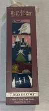 Harry Potter 7 days of cozy socks Women s Shoes Size 4-10 New In Box