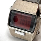 Vintage Seiko Alba AKA Digital Watch Red LCD 34mm / Darth Vader [NewBattery]