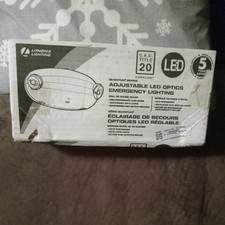 Lithonia Lighting ELM2L M12 LED Adjustable Emergency Sign - White