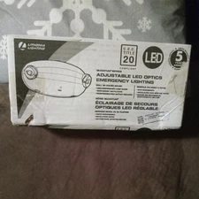 Lithonia Lighting ELM2L M12 LED Adjustable Emergency Sign - White