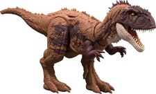 Mattel Jurassic World Dinosaur Toys with Roar Sound  Attack Action, Wild Roar P
