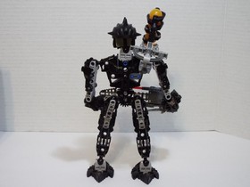 LEGO BIONICLE INIKA TOA NUPARU (8729) WITH CANISTER AND MANUAL **FREE SHIPPING**