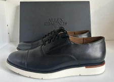 $350 NIB Allen Edmonds Carson Slip On Hybrid Men's Oxford Size 12 D Black 7394