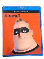 The Incredibles Disney Pixar Blu-Ray  DVD  Digital Copy