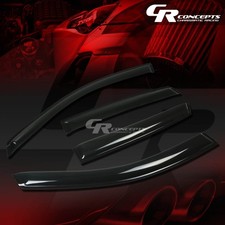 Smoke Tint Window Visorwind Deflector Vent Rain Shade For 08-11 Ford Focus 4dr