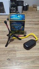 National Geographic Light-Up Air Rockets Toy Set with 2 Rockets and Foot Pump