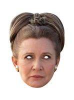 Star Wars Prinzessin Leia Pappmaske - Einfache Maske Im Realistischen Look