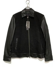 MICHEL KLEIN                    Wool combination blouson black MNJAV-84540