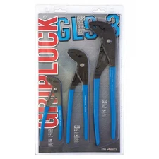 CHANNELLOCK 3 PCS Griplock Plastic Grip Tongue & Groove Plier Set Dipped Handle