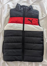 Puma Kids Winter Puffer Vest Jacket Size Small 7/8