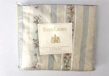 Vintage NIP Ralph Lauren Julianne California King Sateen Fitted Sheet