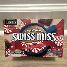 Swiss Miss Milk Hot Cocoa K Cup Pods 10 Count Delicious Flavored Drink