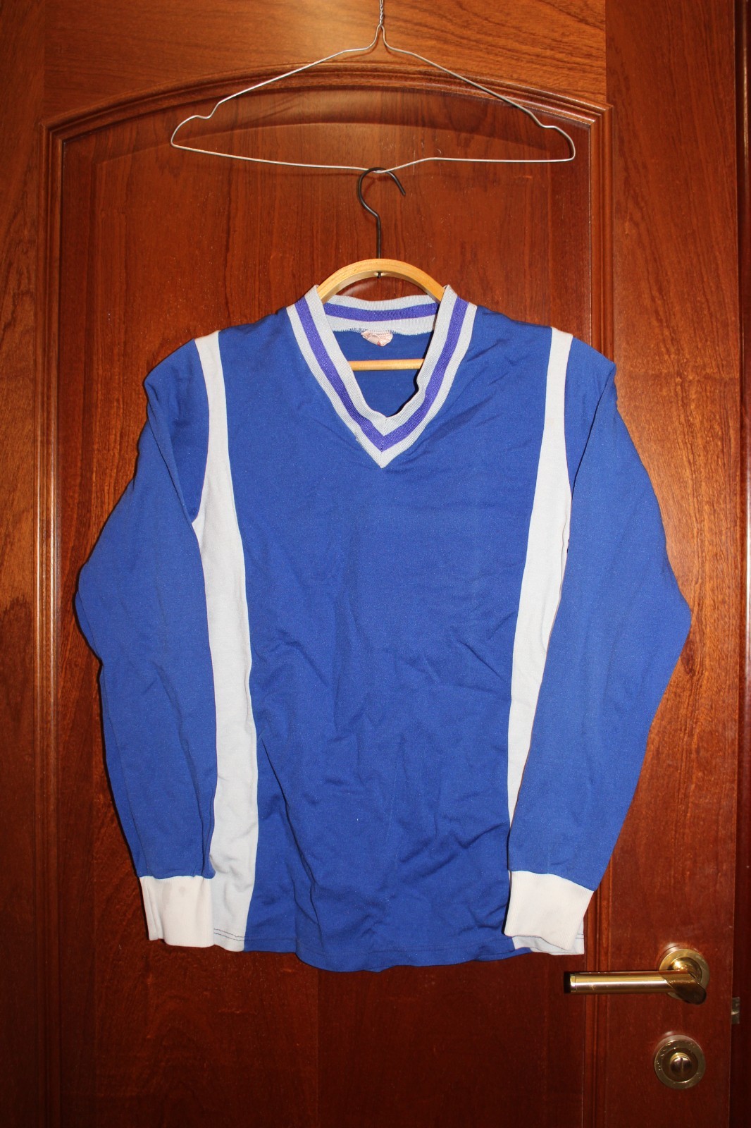 Vintage 1970 Masita Blue long sleeved Football Template shirt jersey