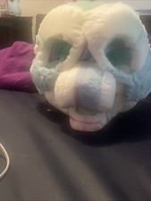 Unfinished Cat Fursuit Headbase Custom Made By me. Fits Head Sizes 24 .