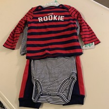 Child Of Mine Carters 3 Piece Set Boys Body Suit Pants Long Sleeve Shirt