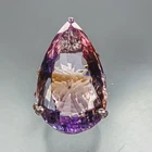 Vintage ring 80 ct Natural Ametrine Ring 925 Sterling Silver Size 7 /R473662