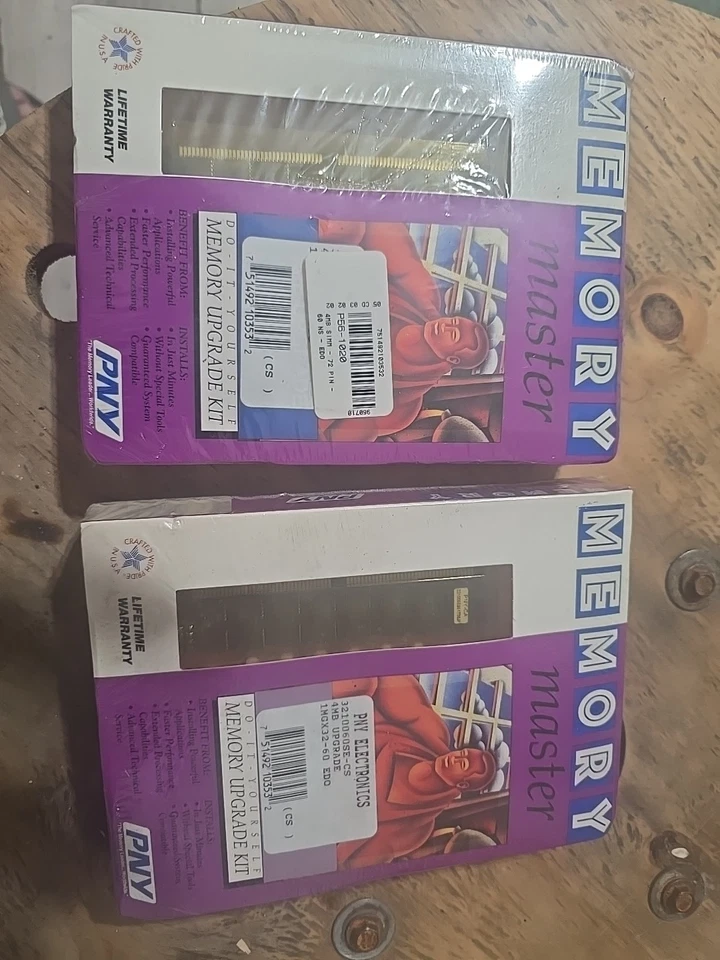 NEW PNY TECHNOLOGIES 3240070S-CS RAM MEMORY MODULE 16M 72 PIN SIMM DRAM LOT 2 - Image 2 of 4