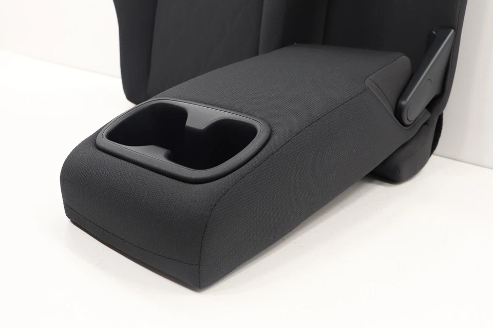 2020 TOYOTA COROLLA REAR RIGHT CLOTH SEAT UPPER CUSHION COVER OEM BLACK_FB20 - Image 3 of 4