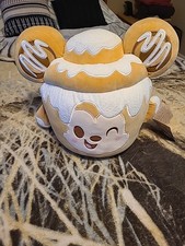 Cinnamon Swirl Bun Mickey Mouse Disney Munchlings Plush With Tags