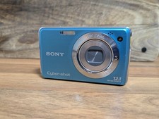 Sony Cyber-shot DSC-W220 12.1MP Digital Camera - Blue Bundle with Charger & Case