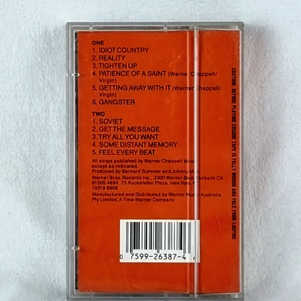 ELECTRONIC Self Titled Cassette Tape Aus copy w/ hype Sticker New Order Smiths  - Image 4 of 4