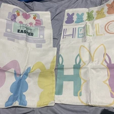 New 4 Pack Cute Easter Decor Pillow Throw Pillow Cases 