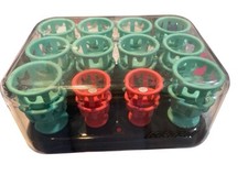 Clairol Lock N Roll Hot Hair Rollers Curlers Pageant Spoolies BT-1 Tested Works