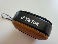 TikTok Branded Baia 5W Wireless Bluetooth Speaker  USB-C  AUX  Cork Base