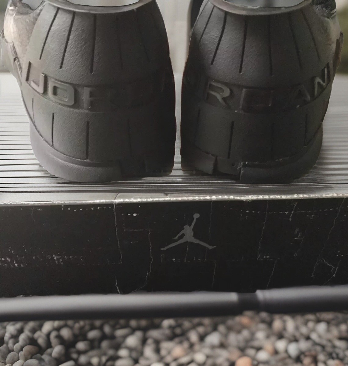VINTAGE) AIR JORDAN 15 XV OG. LOW SL MOC 2000' BLACK/GYM-RED