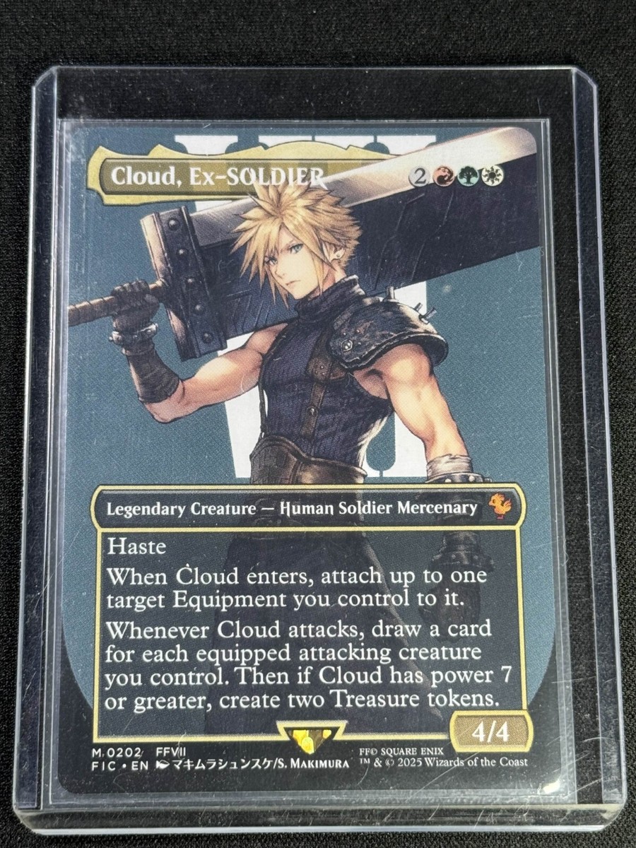 MTG foil 元ソルジャー、クラウド　Cloud, Ex-SOLDIER 元ソルジャー、クラウド [FIC] Foil 【BIGWEB | MTG】日本最大級
